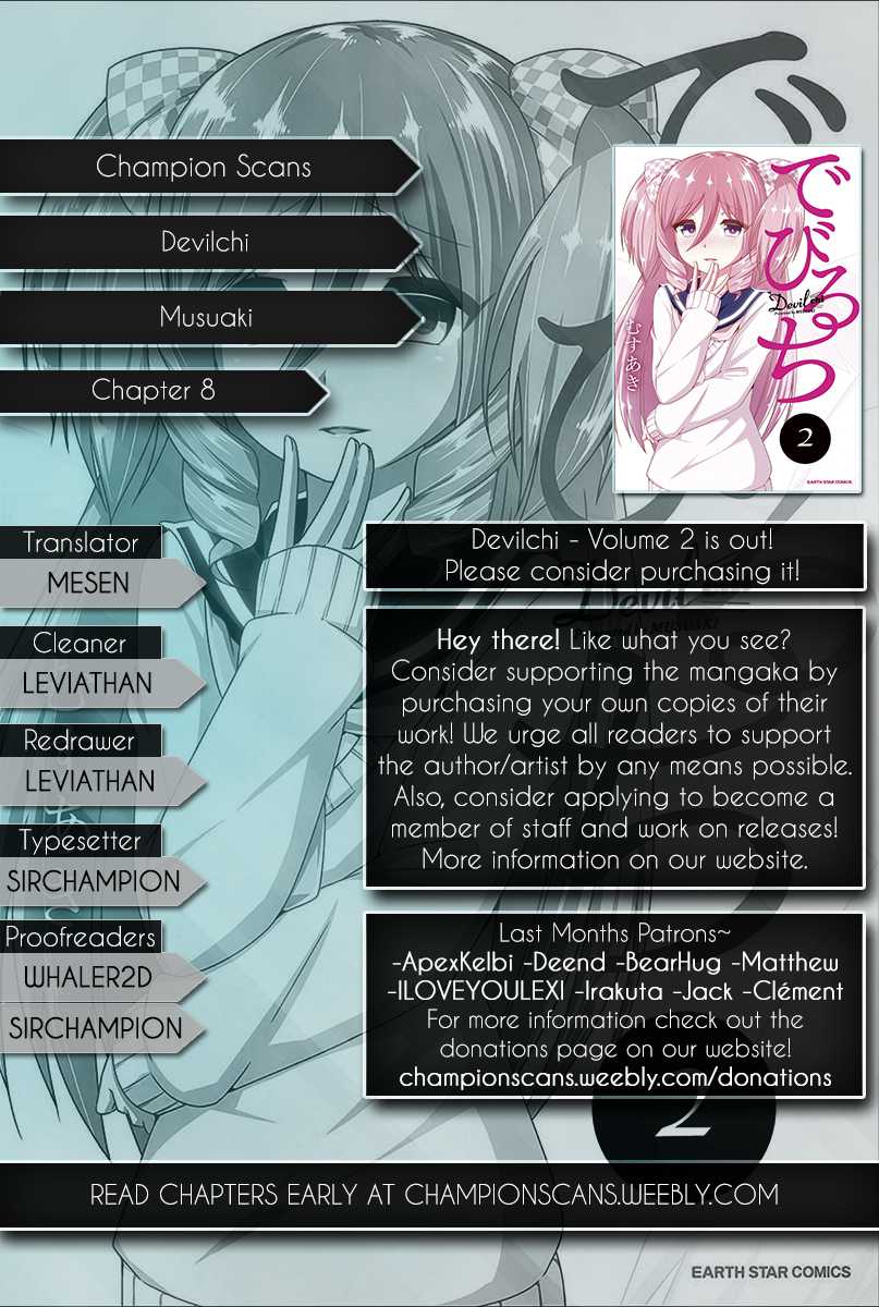 Devilchi Chapter 8 page 1 - Chapter 8: Something I Want to Tell You