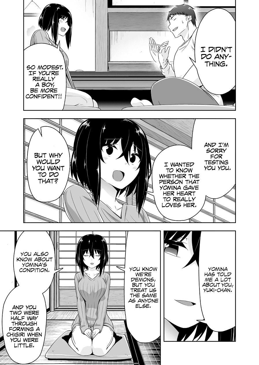 Devilchi Chapter 96 page 4 - Chapter 96: Because I Want to be With Yomina
