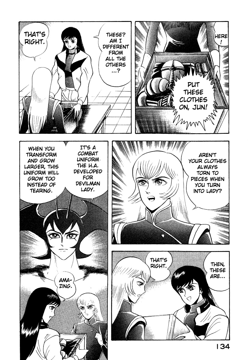 Devilman Lady Chapter 13 page 17 - Chapter 13: Battle in the Snow