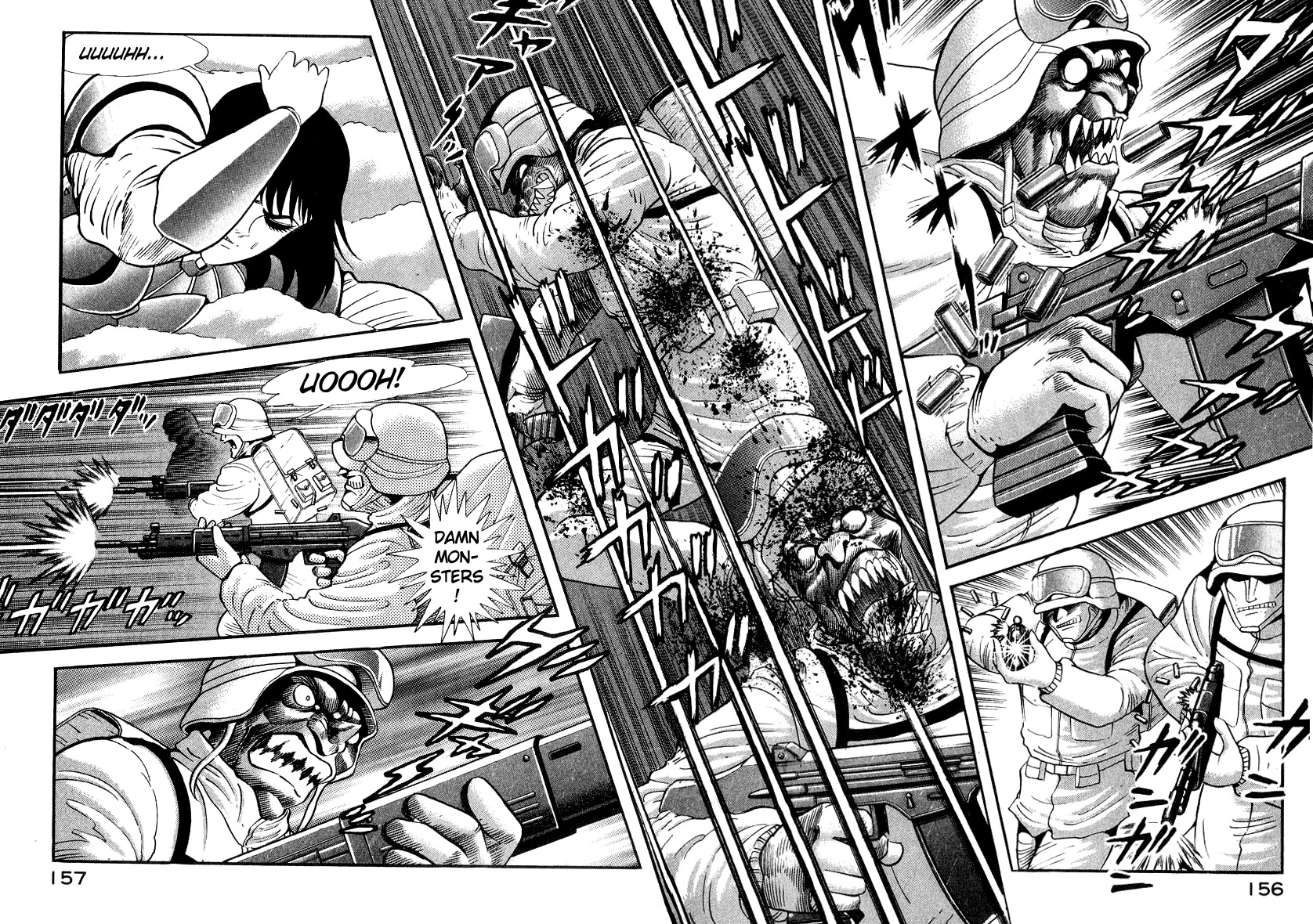 Devilman Lady Chapter 13 page 36 - Chapter 13: Battle in the Snow