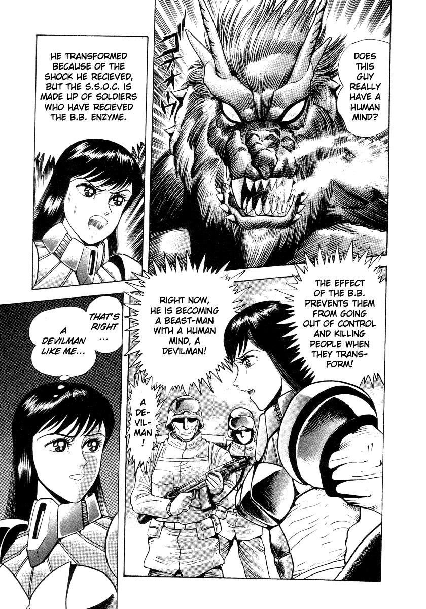 Devilman Lady Chapter 13 page 44 - Chapter 13: Battle in the Snow