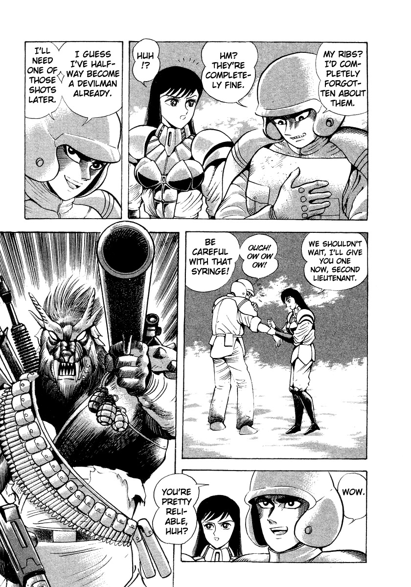 Devilman Lady Chapter 13 page 53 - Chapter 13: Battle in the Snow