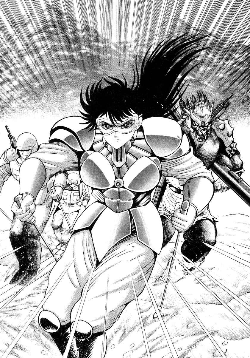 Devilman Lady Chapter 13 page 55 - Chapter 13: Battle in the Snow