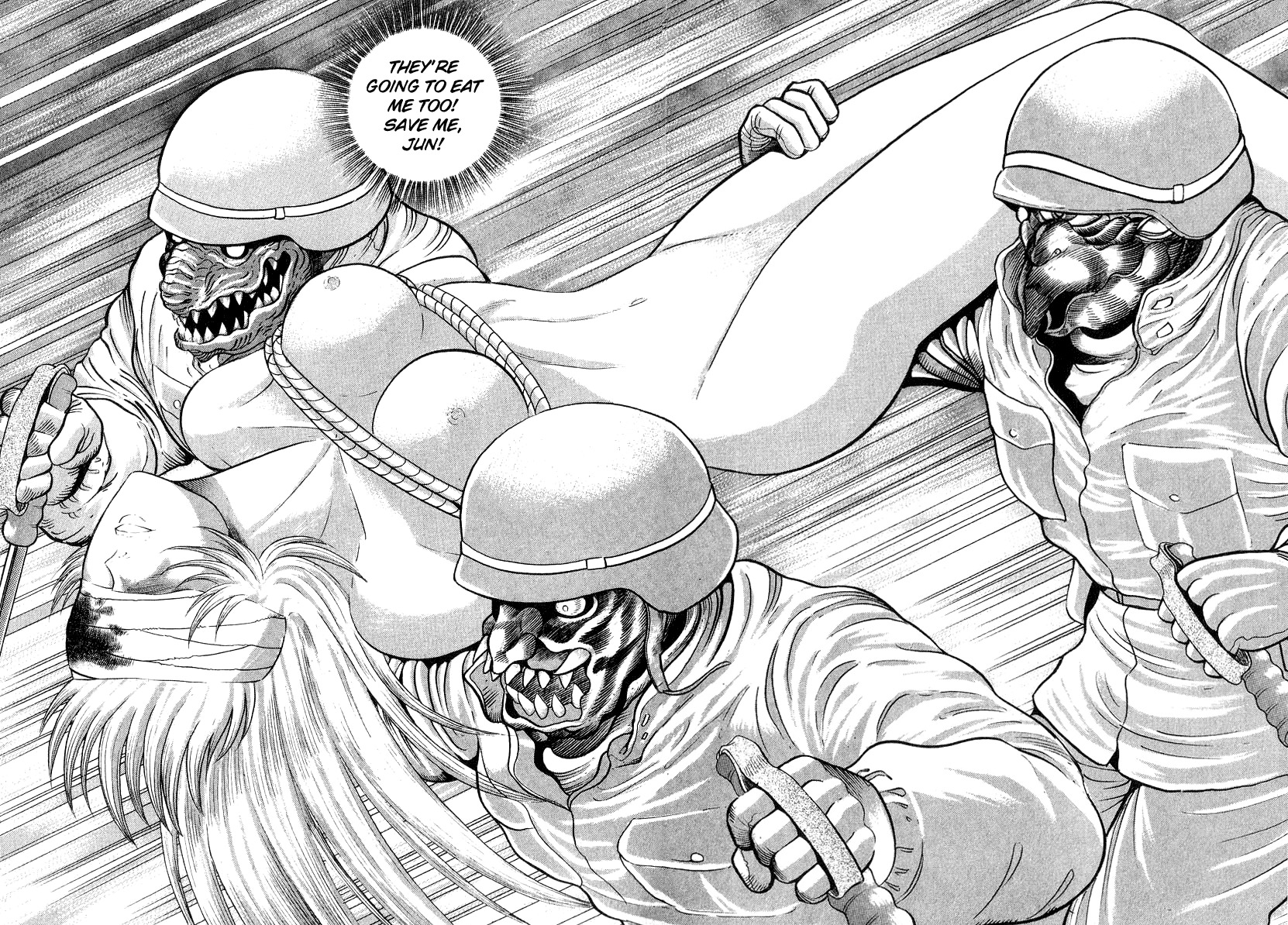 Devilman Lady Chapter 13 page 58 - Chapter 13: Battle in the Snow