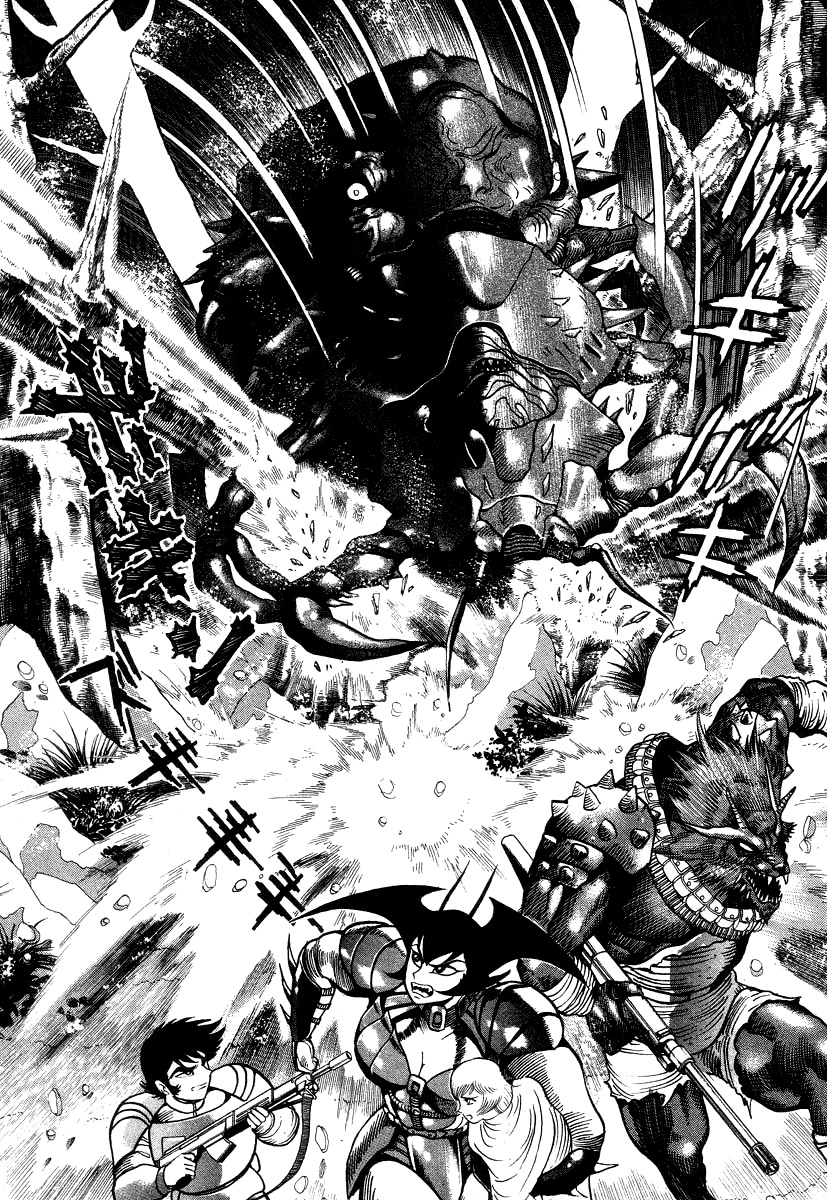 Devilman Lady Chapter 14 page 34 - Chapter 14: Battle in the Snow (2)