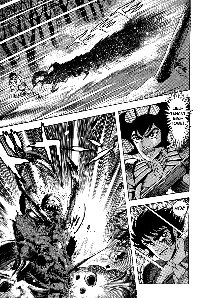 Devilman Lady Chapter 14 page 42 - Chapter 14: Battle in the Snow (2)