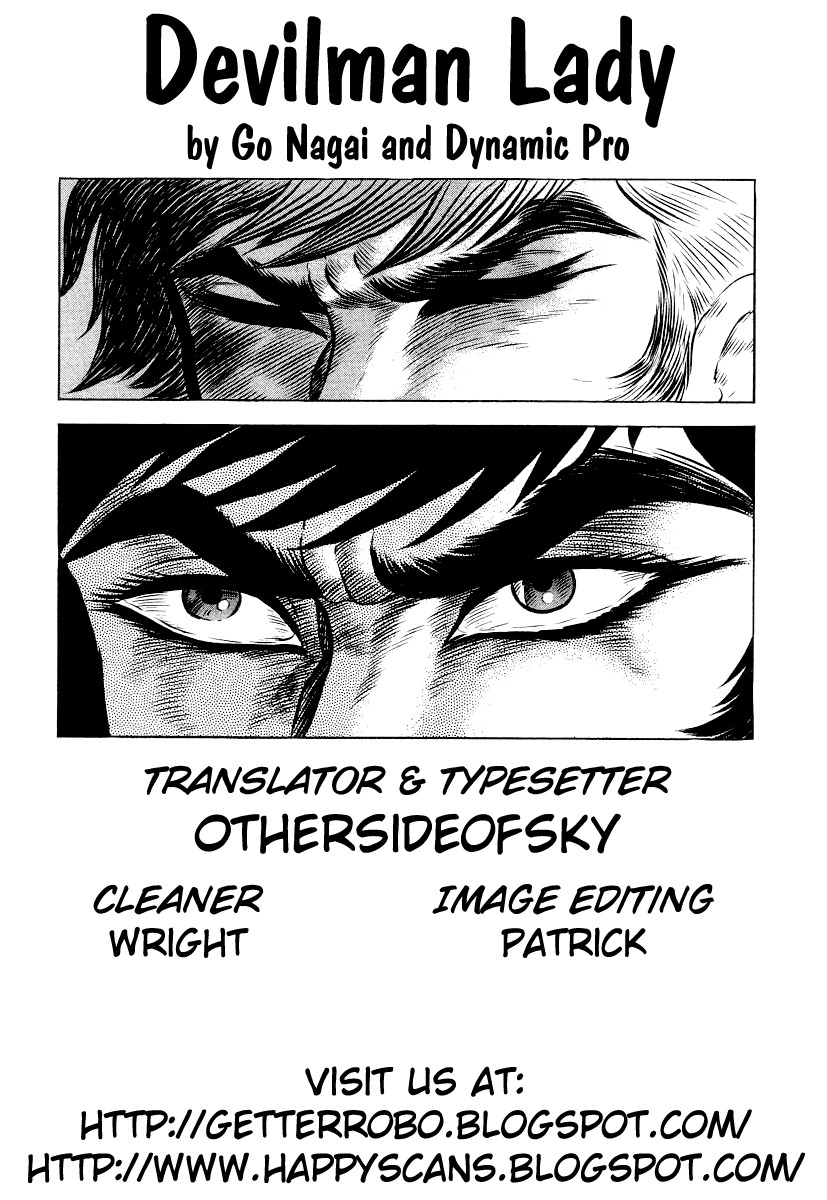 Devilman Lady Chapter 16 page 86 - Chapter 16: Sacrifice to the Demon