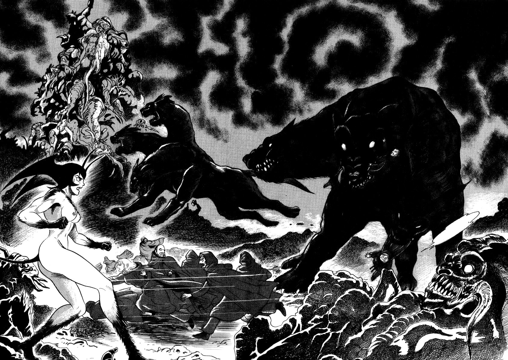 Devilman Lady Chapter 17 page 56 - Chapter 17: Sacrifice to the Demon (2)