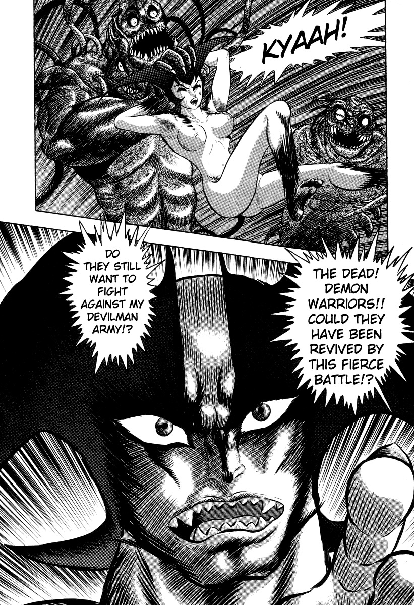Devilman Lady Chapter 18 page 21 - Chapter 18: The Traveler in Hell