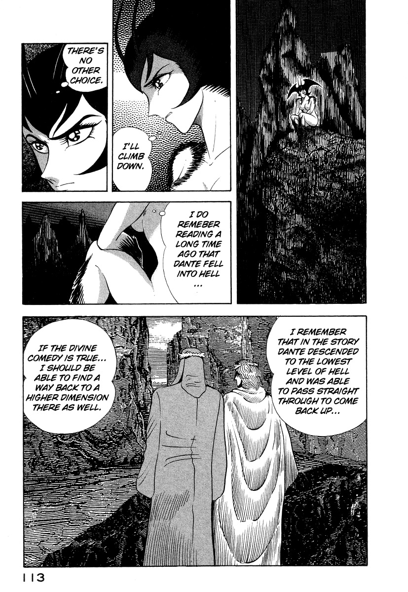 Devilman Lady Chapter 18 page 35 - Chapter 18: The Traveler in Hell