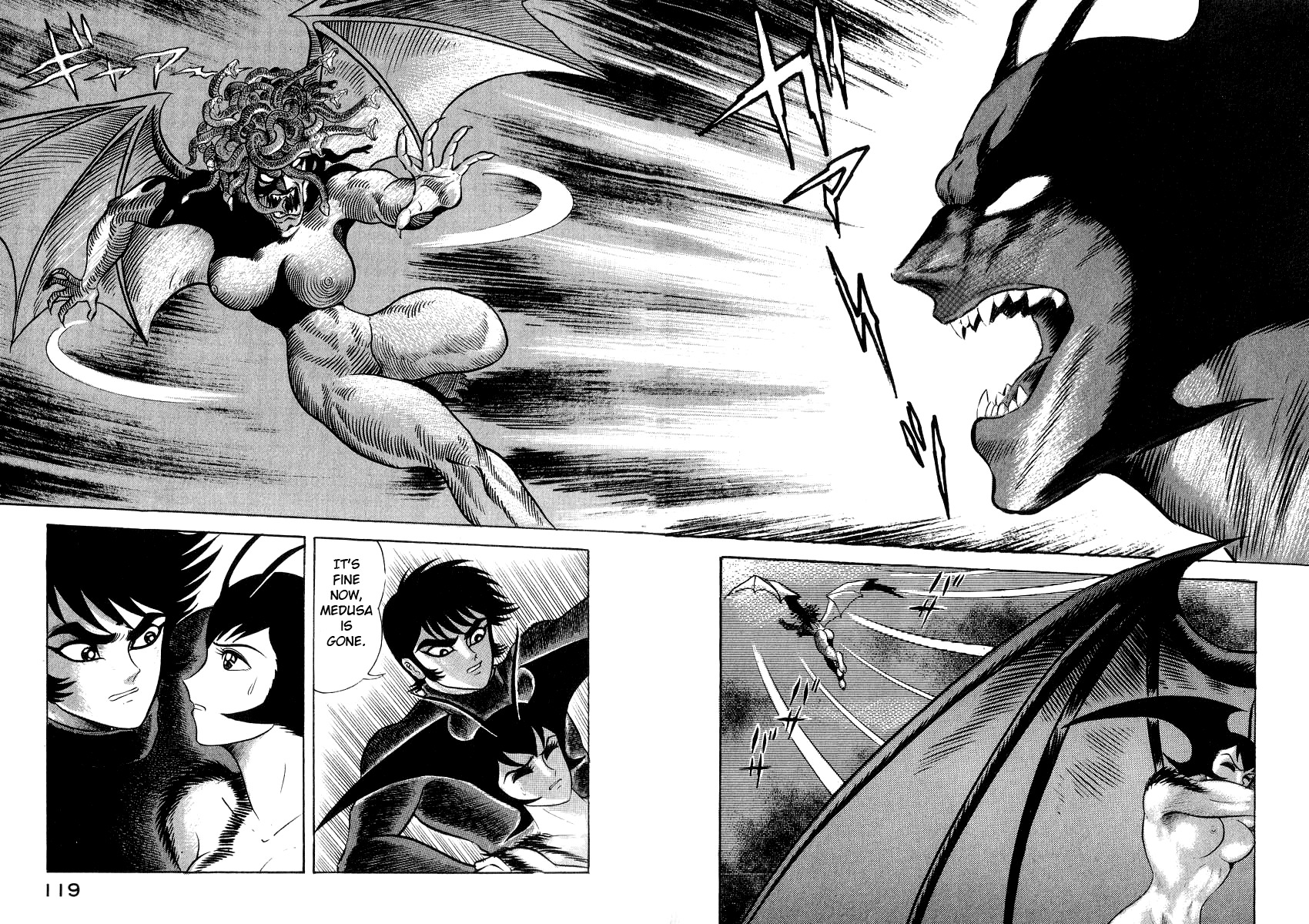 Devilman Lady Chapter 18 page 40 - Chapter 18: The Traveler in Hell