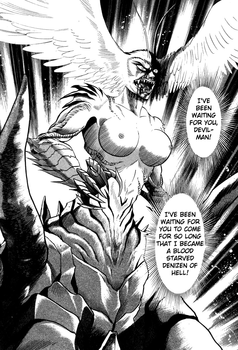 Devilman Lady Chapter 18 page 46 - Chapter 18: The Traveler in Hell