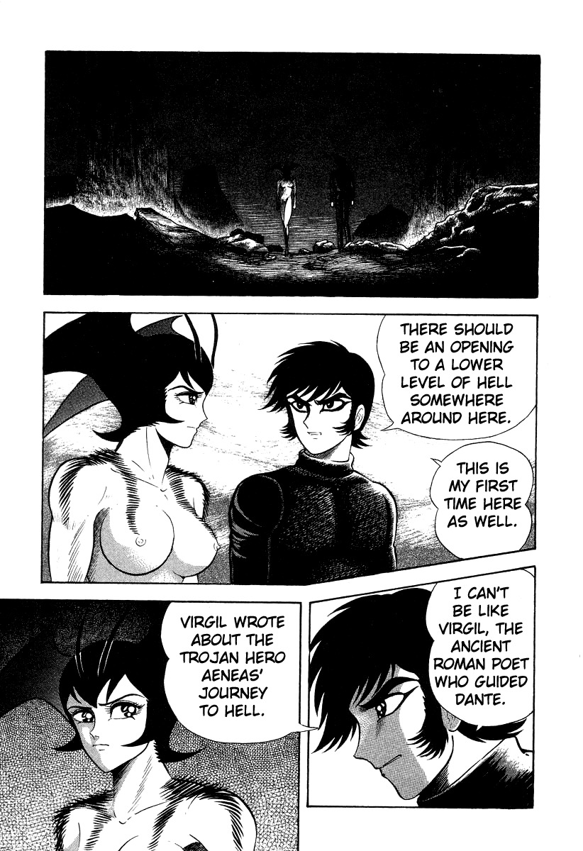 Devilman Lady Chapter 18 page 52 - Chapter 18: The Traveler in Hell