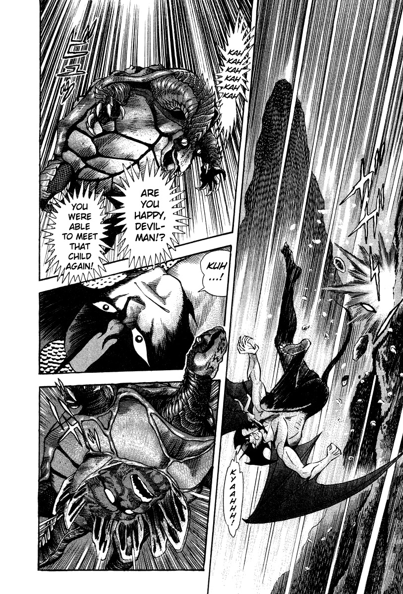 Devilman Lady Chapter 18 page 94 - Chapter 18: The Traveler in Hell