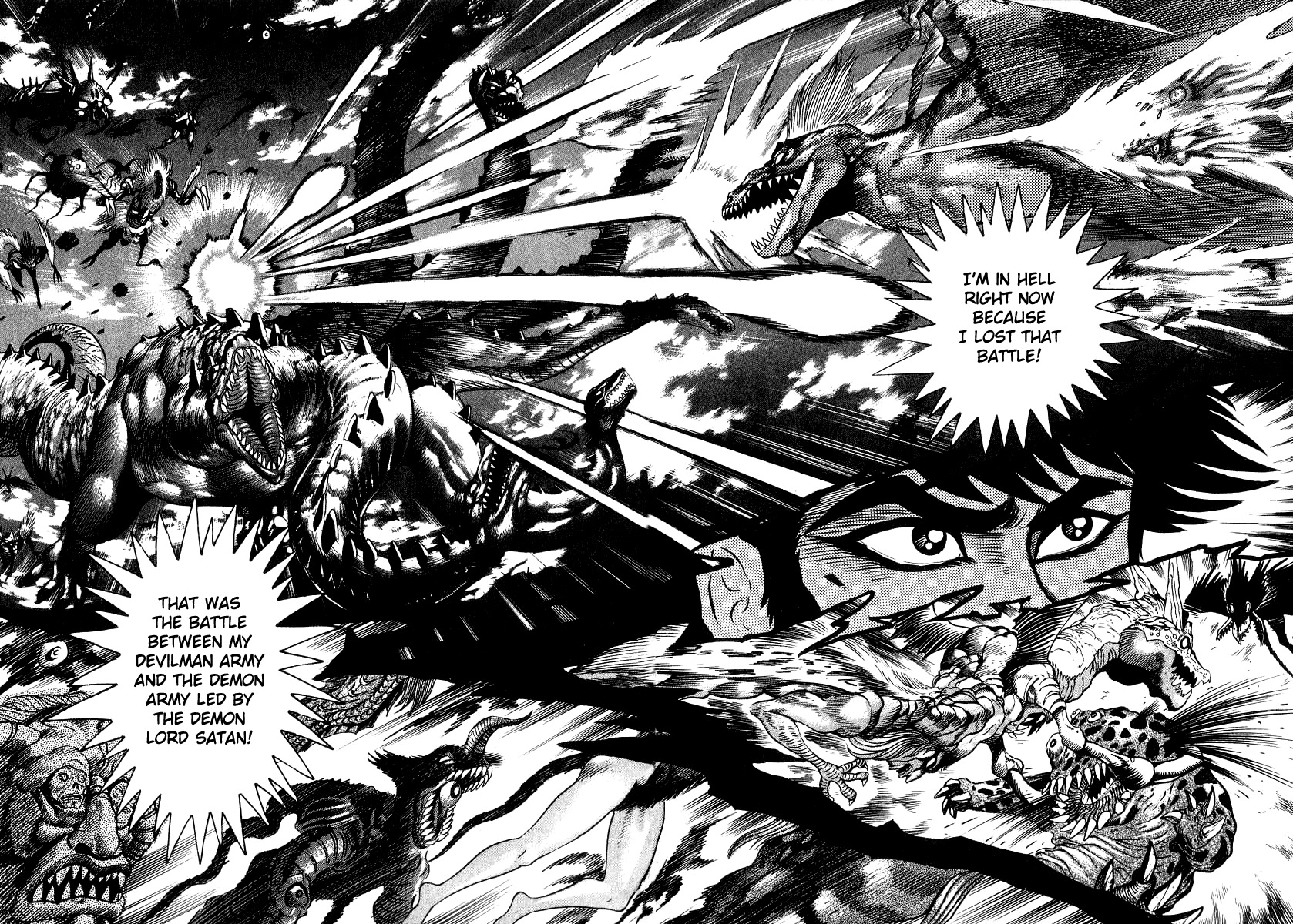 Devilman Lady Chapter 19 page 20 - Chapter 19: The Reality of Hell
