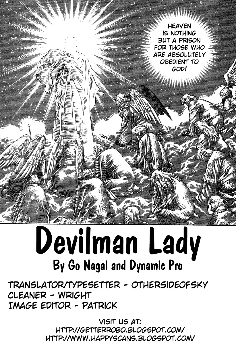 Devilman Lady Chapter 19 page 23 - Chapter 19: The Reality of Hell
