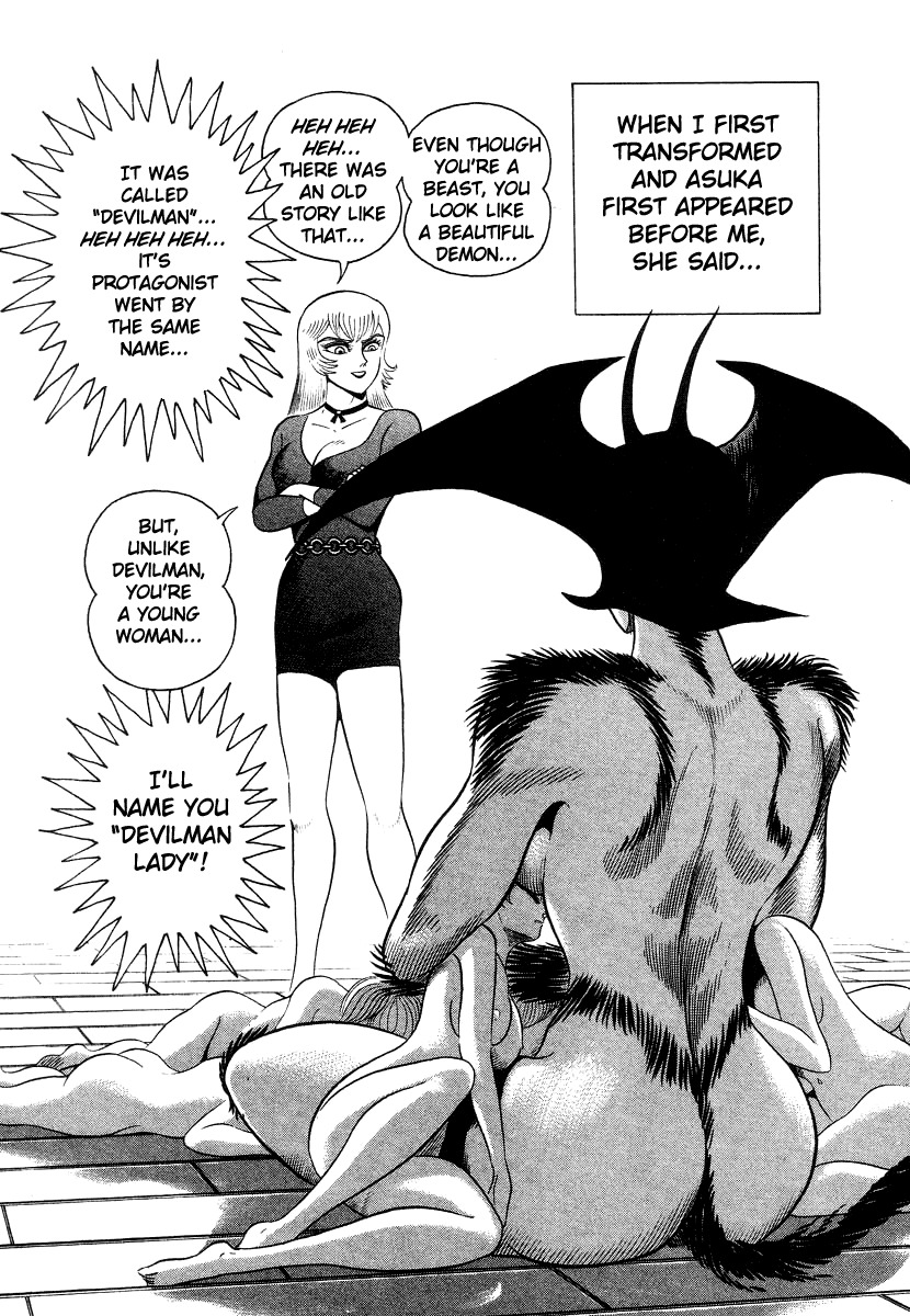 Devilman Lady Chapter 20 page 23 - Chapter 20: The Erased History