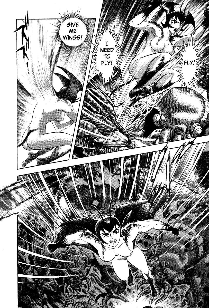 Devilman Lady Chapter 21 page 100 - Chapter 21: Silene's Picture for Hell
