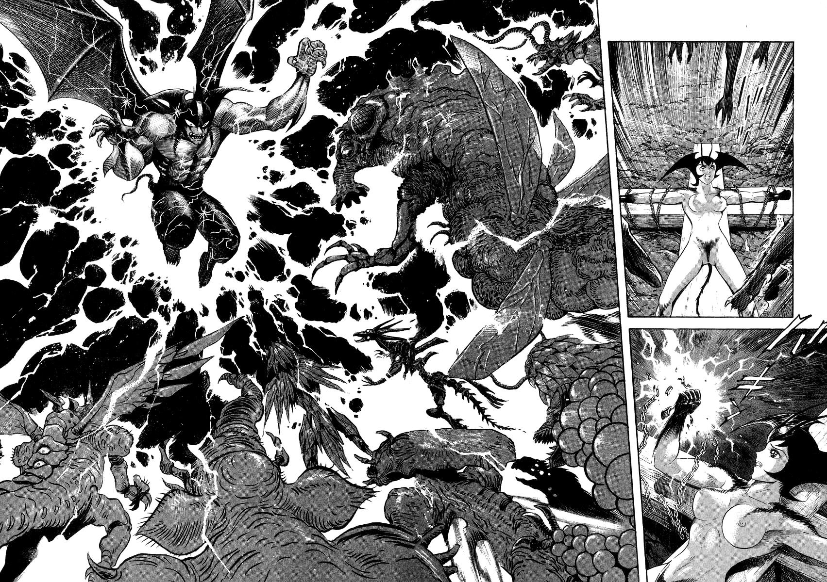 Devilman Lady Chapter 21 page 136 - Chapter 21: Silene's Picture for Hell