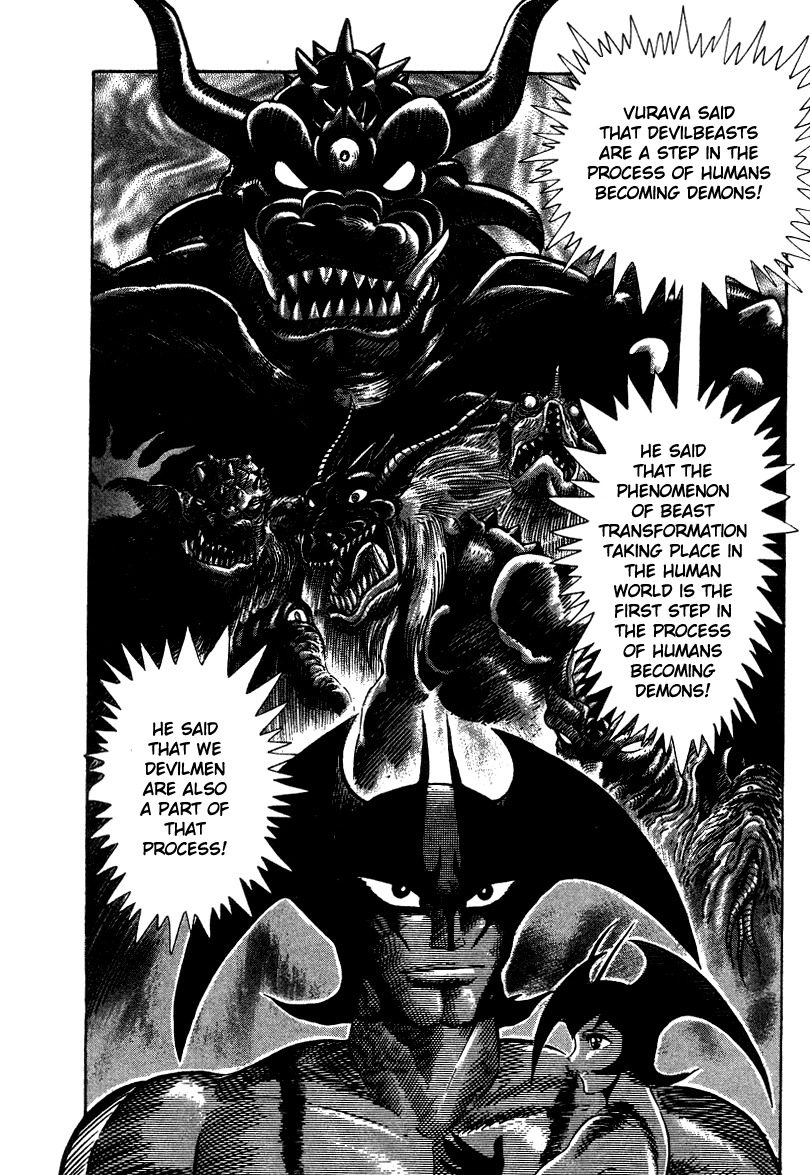 Devilman Lady Chapter 22 page 25 - Chapter 22: The Titans