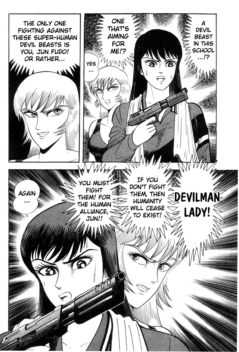 Devilman Lady Chapter 3 page 48 - Chapter 3: High School Teacher