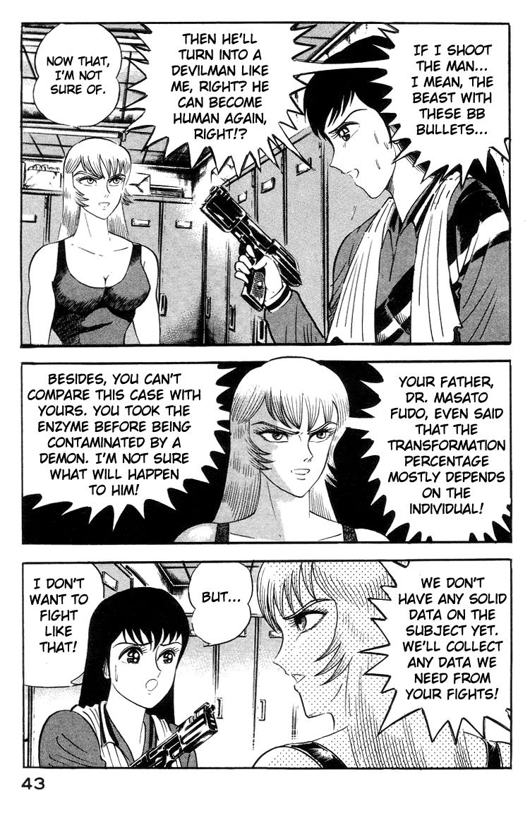 Devilman Lady Chapter 3 page 51 - Chapter 3: High School Teacher