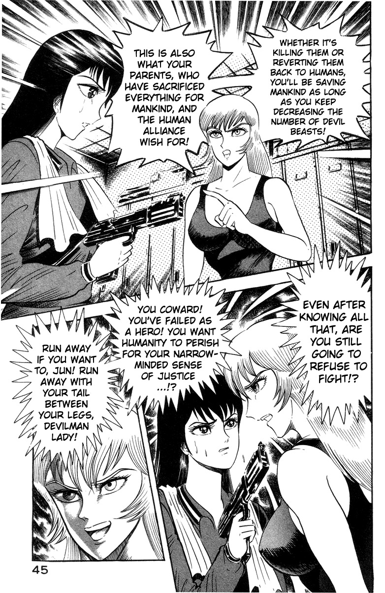 Devilman Lady Chapter 3 page 53 - Chapter 3: High School Teacher