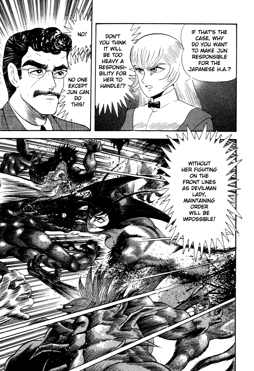 Devilman Lady Chapter 39 page 10 - Chapter 39: Human Alliance HQ