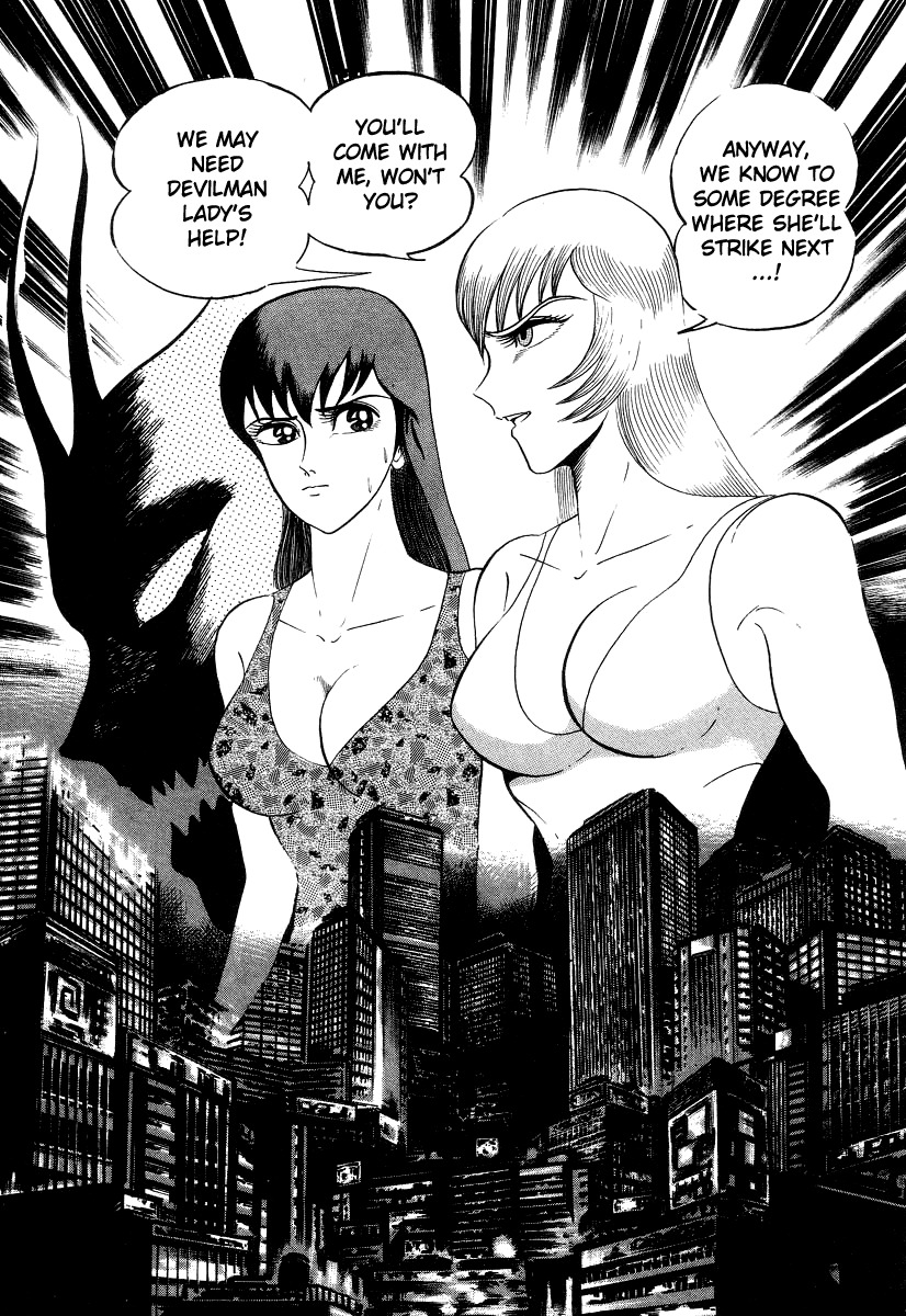 Devilman Lady Chapter 4 page 37 - Chapter 4: Wings of Darkness