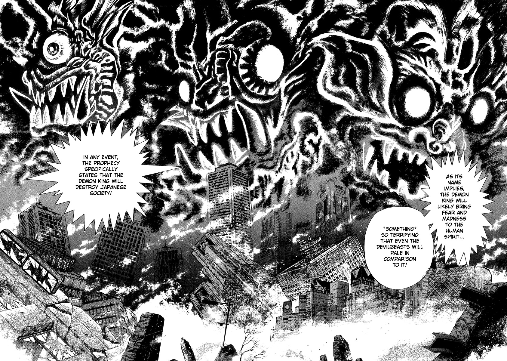 Devilman Lady Chapter 40 page 8 - Chapter 40: Eyes Shining in the Dark