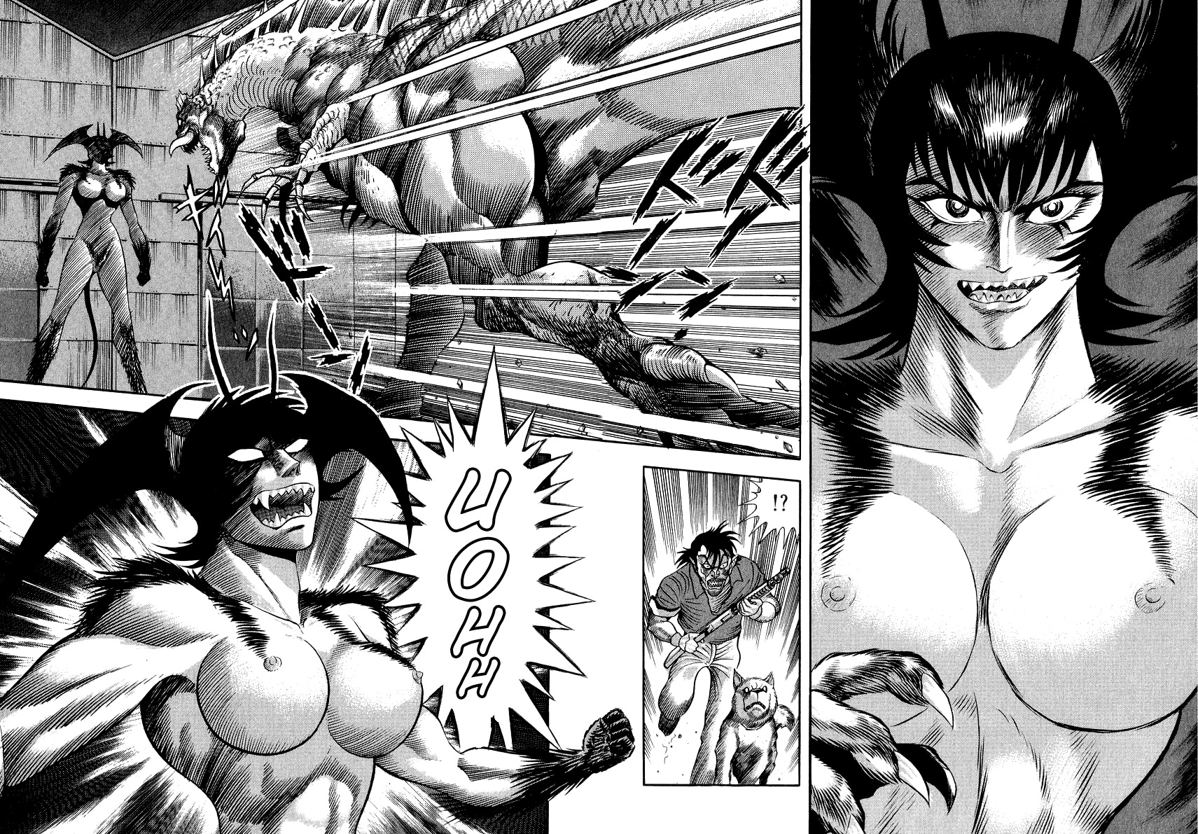 Devilman Lady Chapter 45 page 57 - Chapter 45: Demon Beast Hunter