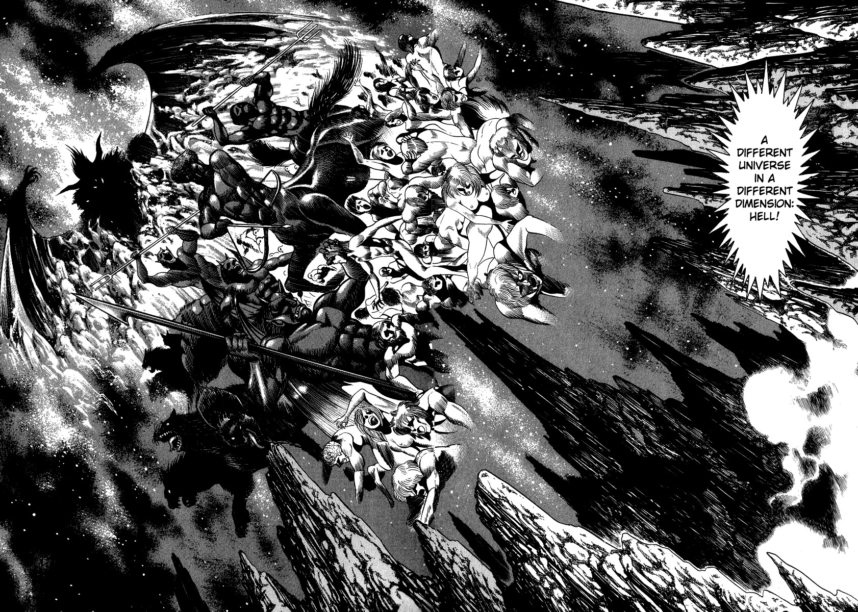 Devilman Lady Chapter 47 page 34 - Chapter 47: Dante, to Hell