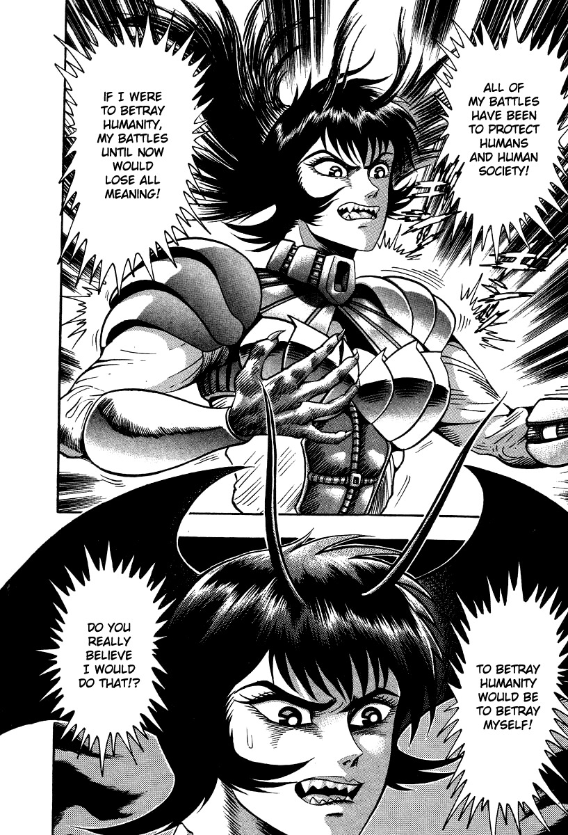 Devilman Lady Chapter 52 page 38 - Chapter 52: The Monsters of Hell