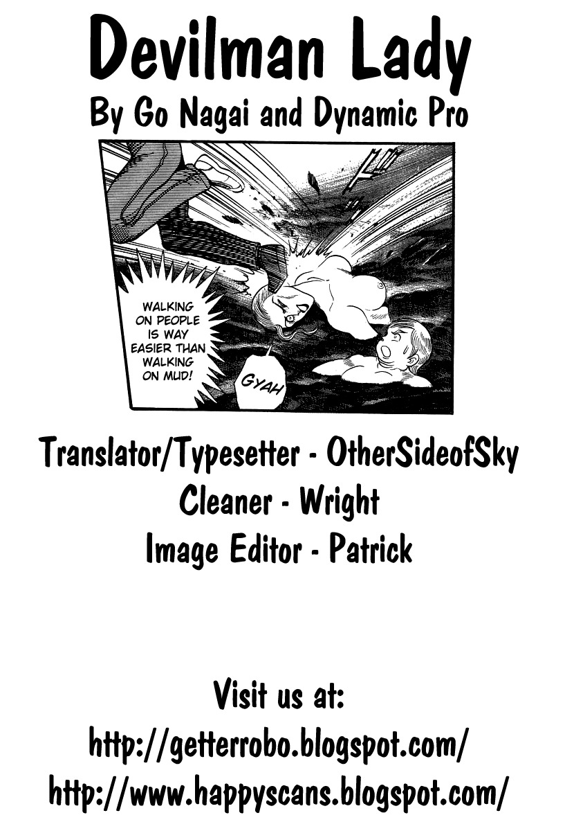 Devilman Lady Chapter 52 page 50 - Chapter 52: The Monsters of Hell