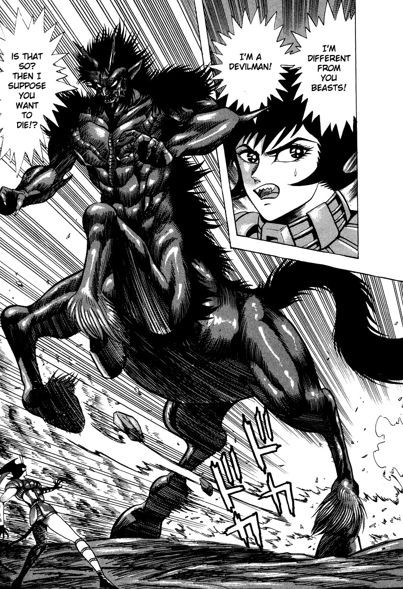 Devilman Lady Chapter 53 page 25 - Chapter 53: Head of the Demon Lord