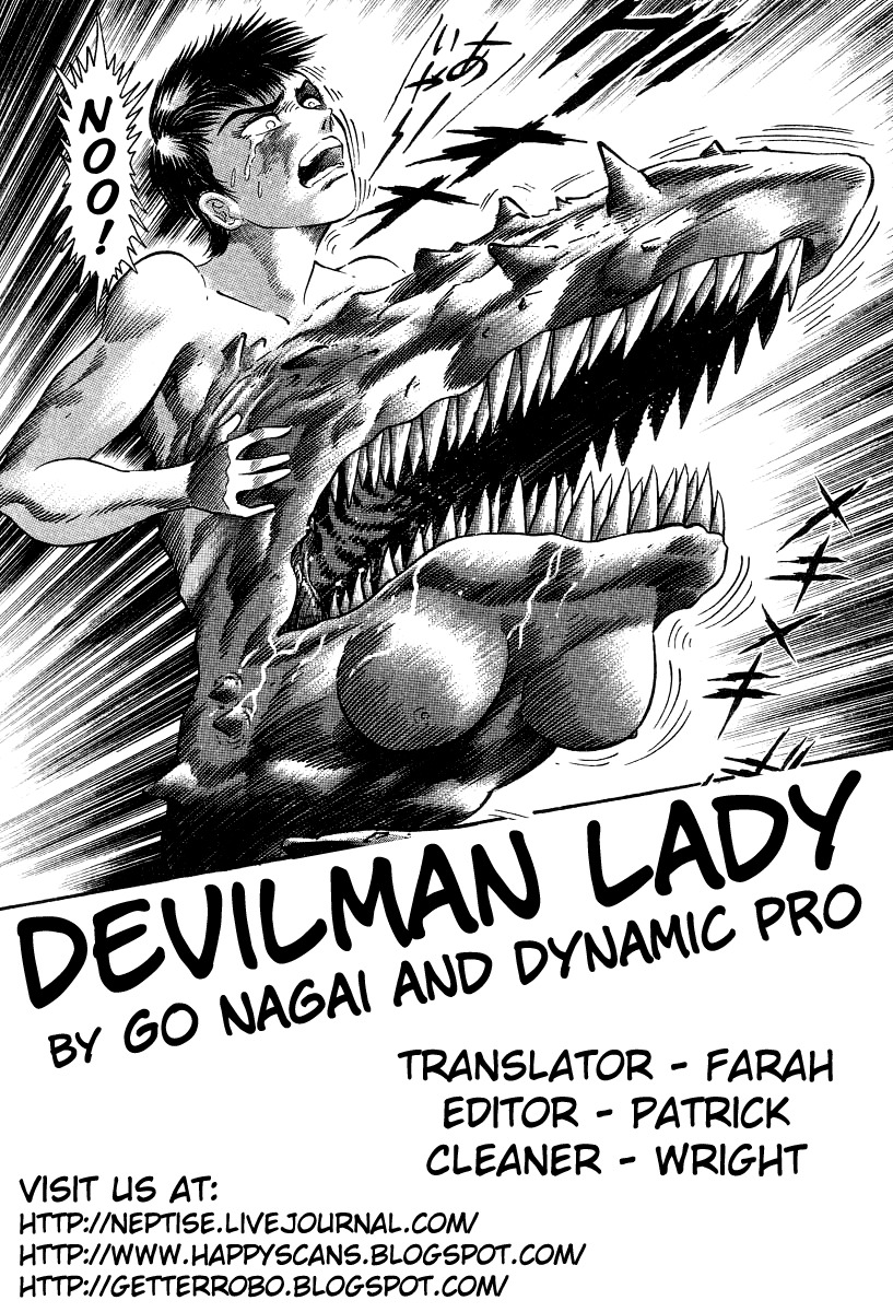 Devilman Lady Chapter 6 page 117 - Chapter 6: The Rival