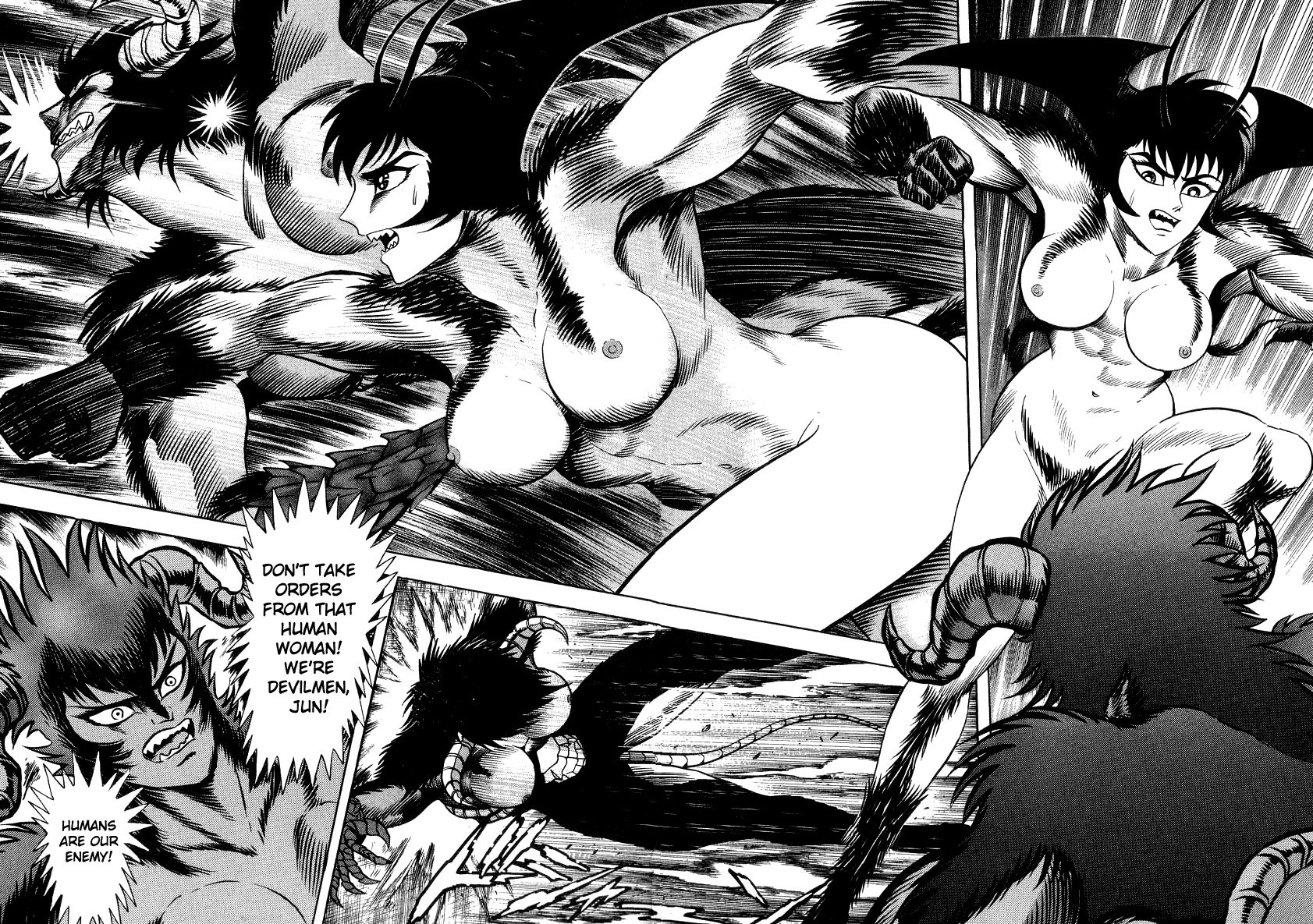 Devilman Lady Chapter 60 page 38 - Chapter 60: Prelude to Ruin