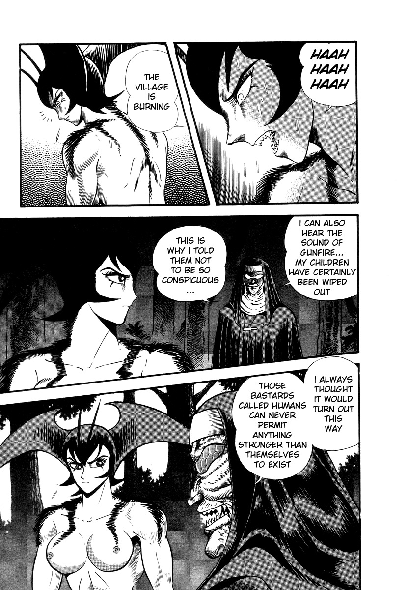 Devilman Lady Chapter 7 page 112 - Chapter 7: The Bloodsucking Village