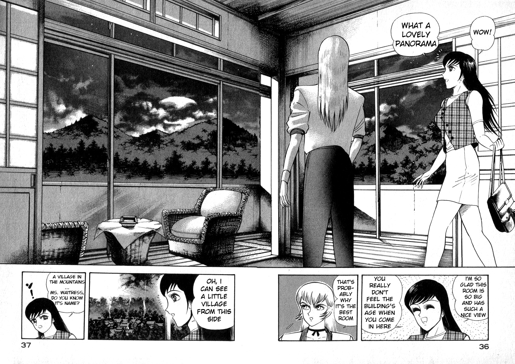 Devilman Lady Chapter 7 page 43 - Chapter 7: The Bloodsucking Village