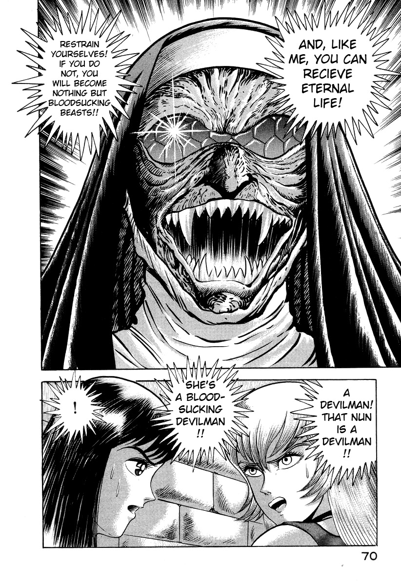 Devilman Lady Chapter 7 page 76 - Chapter 7: The Bloodsucking Village