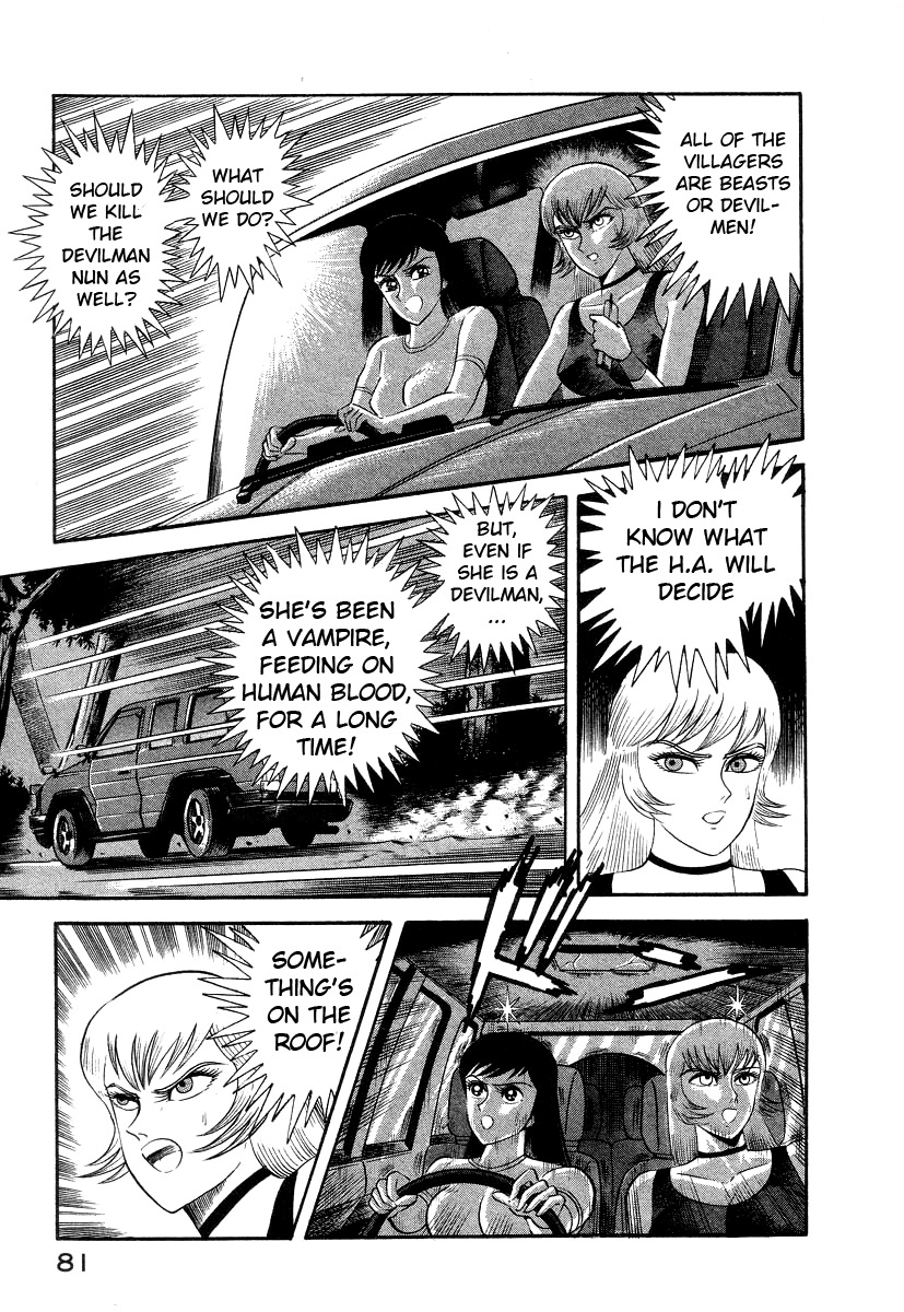 Devilman Lady Chapter 7 page 87 - Chapter 7: The Bloodsucking Village