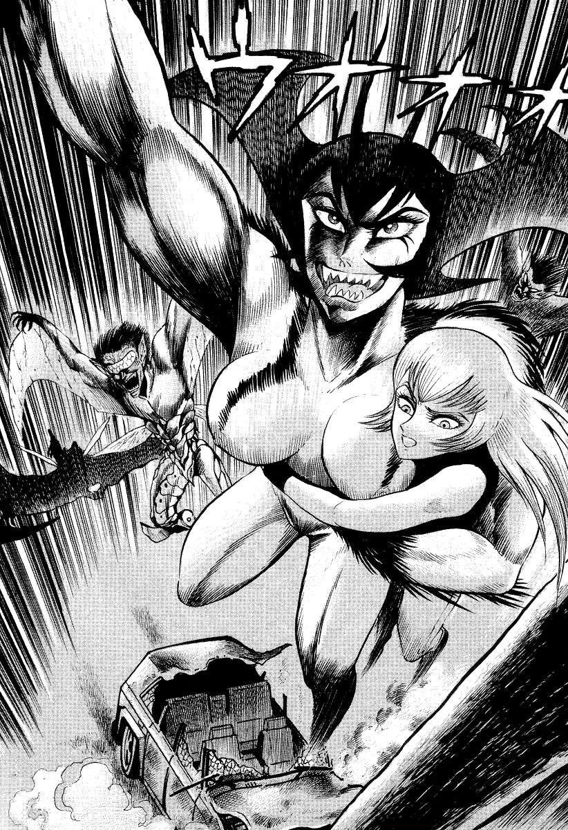 Devilman Lady Chapter 7 page 92 - Chapter 7: The Bloodsucking Village