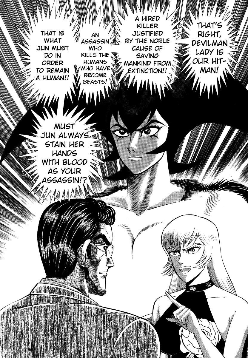 Devilman Lady Chapter 8 page 20 - Chapter 8: Los Angeles Blues