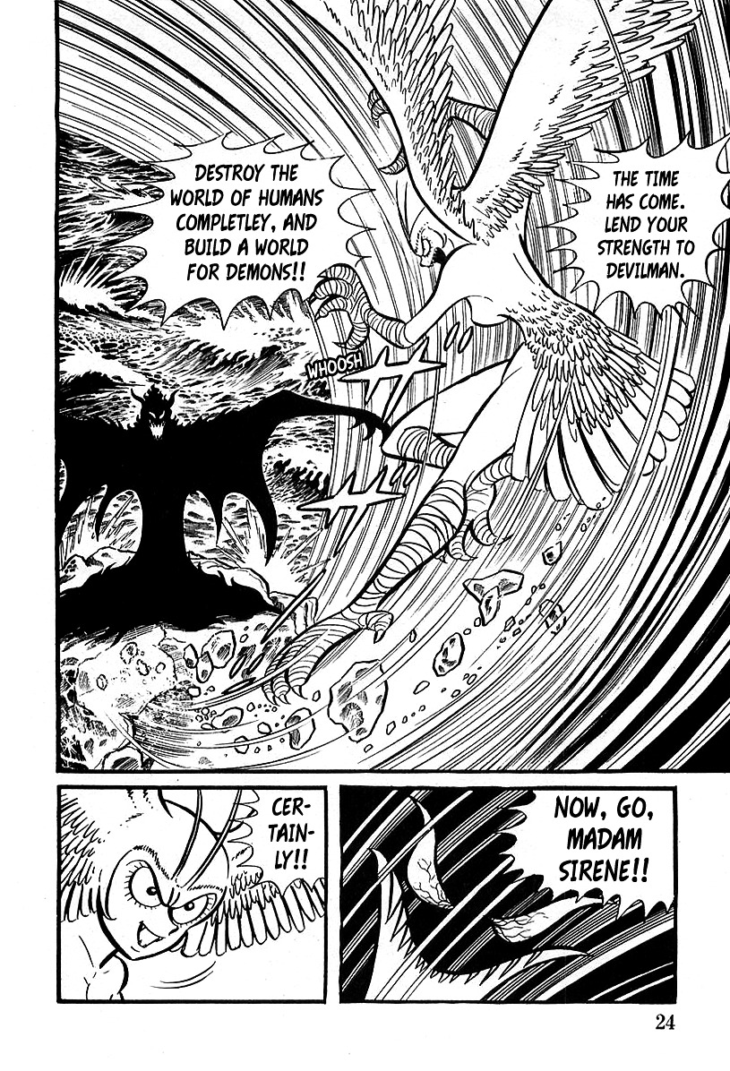 Devilman (Mitsuru Hiruta) Chapter 1 page 28 - Chapter 1 : The Wicked Sirene