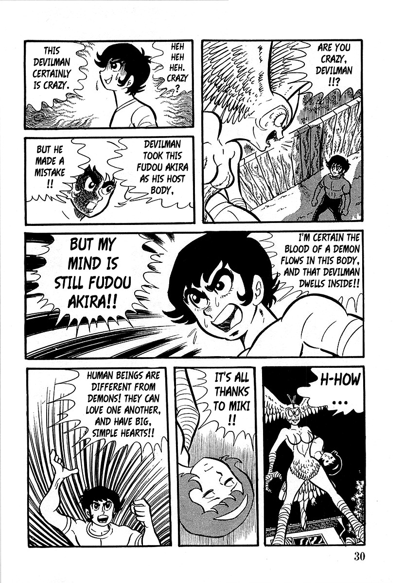 Devilman (Mitsuru Hiruta) Chapter 1 page 34 - Chapter 1 : The Wicked Sirene