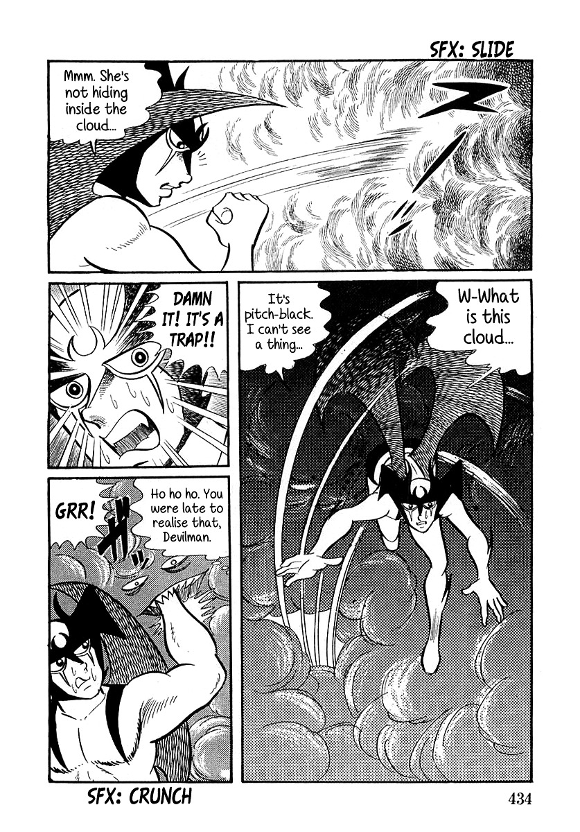 Devilman (Mitsuru Hiruta) Chapter 12 page 24 - Chapter 12 : The Wicked Bella