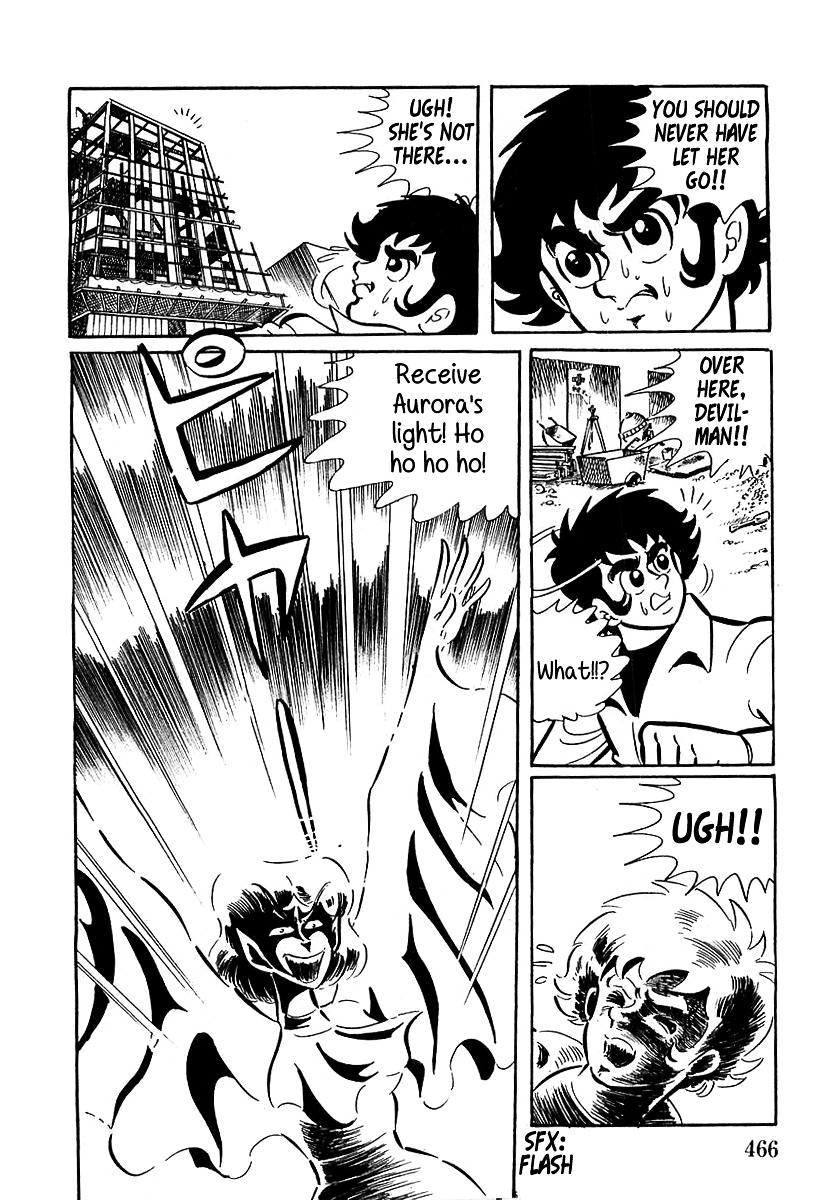 Devilman (Mitsuru Hiruta) Chapter 13 page 23 - Chapter 13 : The Wicked Aurora