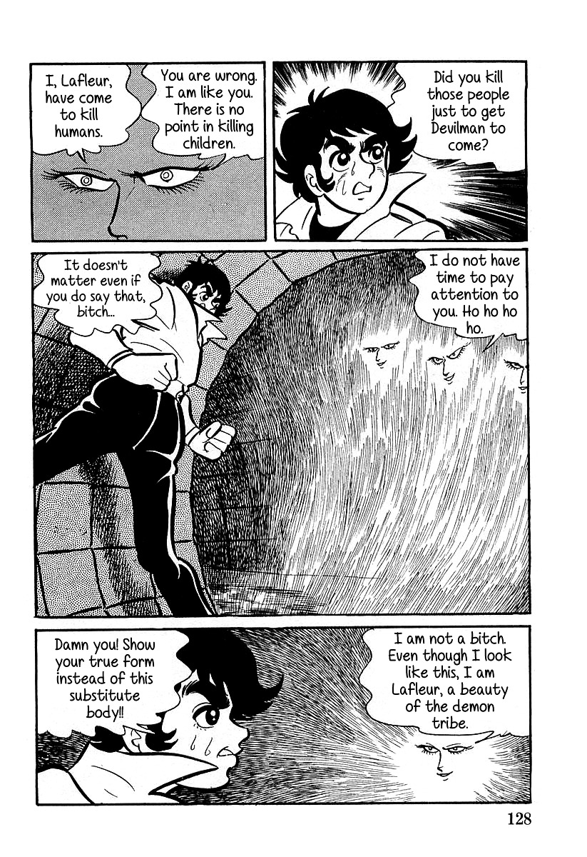 Devilman (Mitsuru Hiruta) Chapter 4 page 14 - Chapter 4 : The Wicked Lafleur