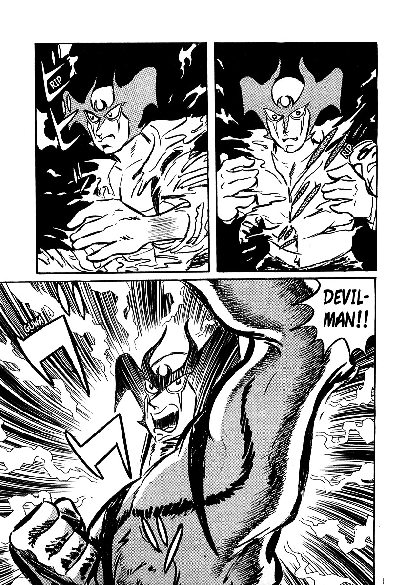 Devilman (Mitsuru Hiruta) Chapter 4 page 23 - Chapter 4 : The Wicked Lafleur