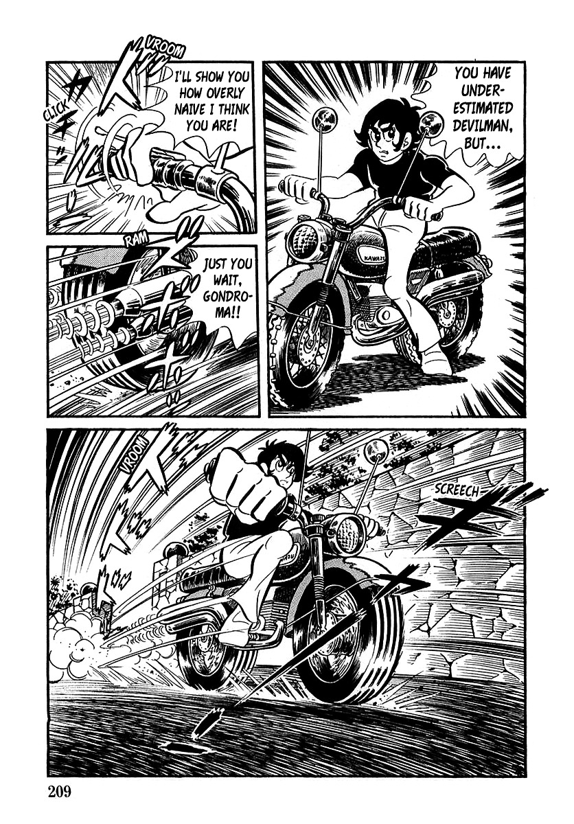 Devilman (Mitsuru Hiruta) Chapter 6 page 26 - Chapter 6 : The Wicked Gondroma
